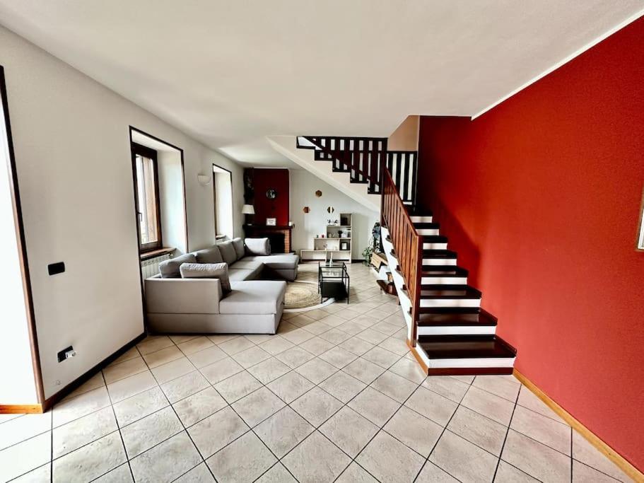 3Br Villetta Con Panoramica Sul Lago 네소 외부 사진