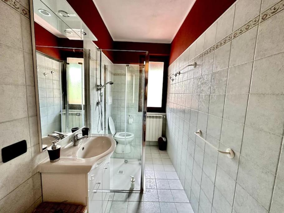 3Br Villetta Con Panoramica Sul Lago 네소 외부 사진
