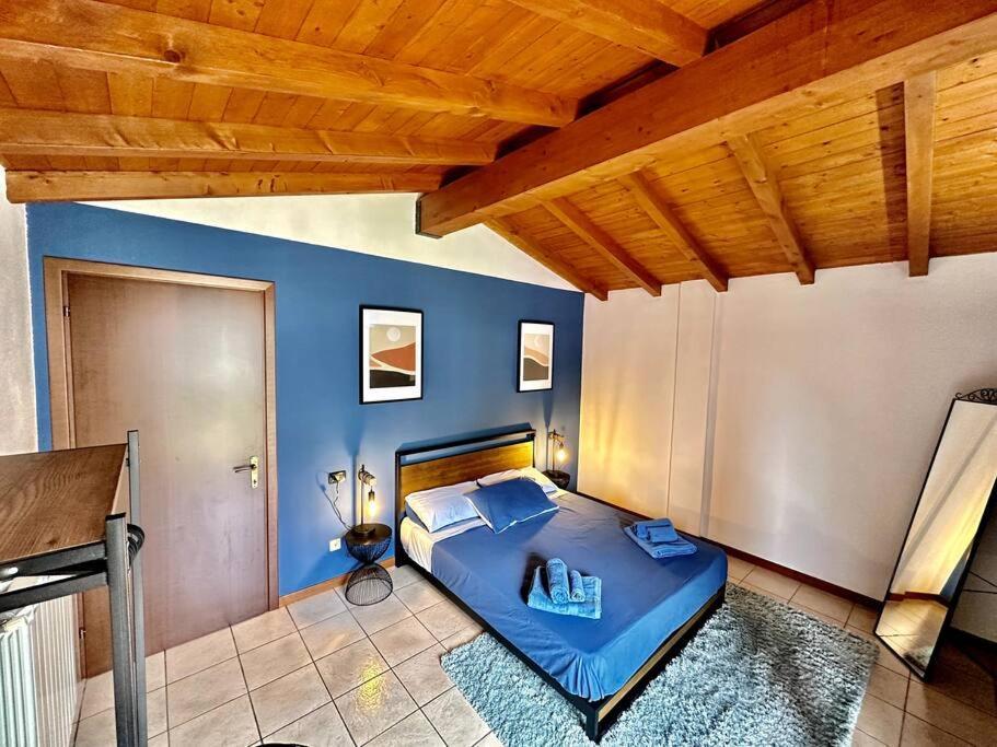 3Br Villetta Con Panoramica Sul Lago 네소 외부 사진