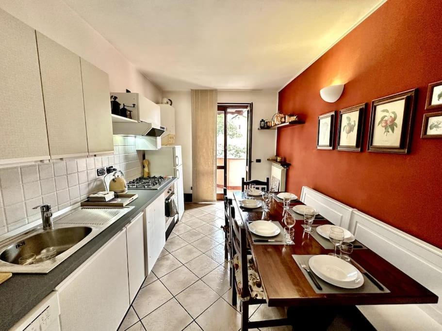 3Br Villetta Con Panoramica Sul Lago 네소 외부 사진