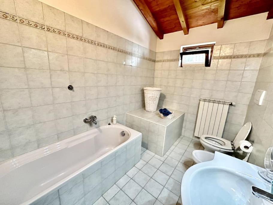 3Br Villetta Con Panoramica Sul Lago 네소 외부 사진