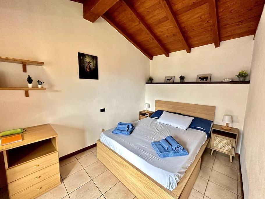 3Br Villetta Con Panoramica Sul Lago 네소 외부 사진